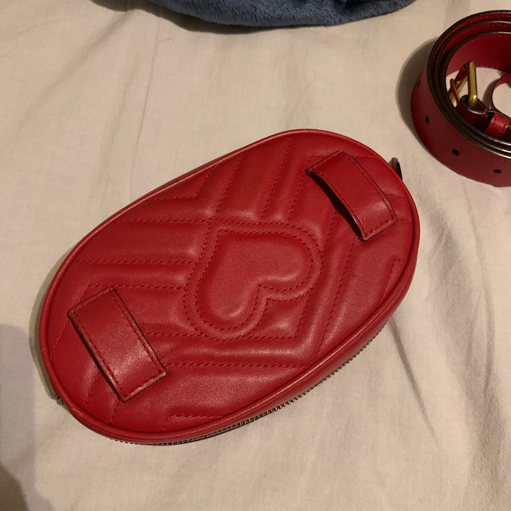 Gucci belt bag (red)